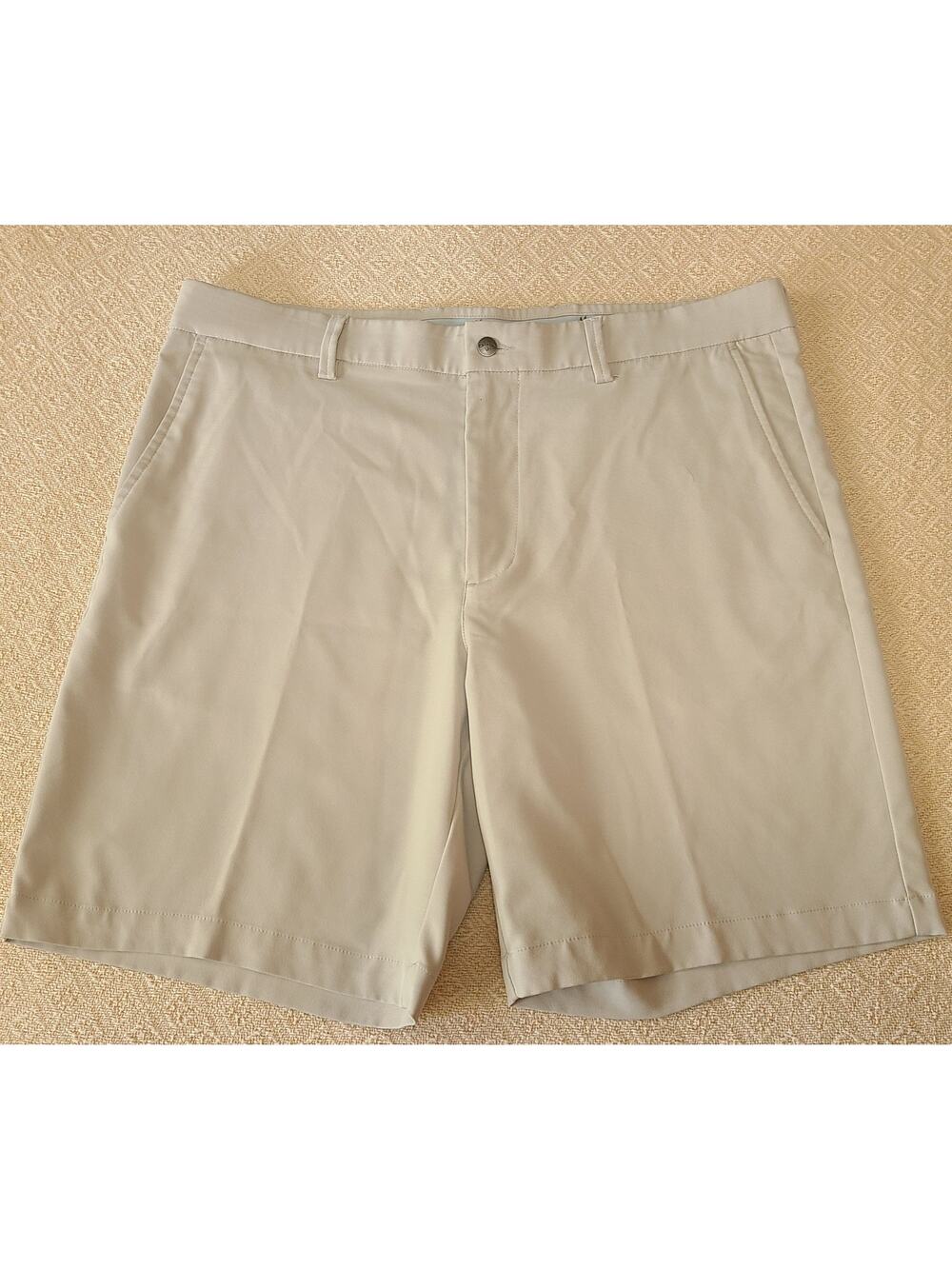 Callaway Men's Golf Shorts Performance Stretch Comfort Waist Beige Size 38